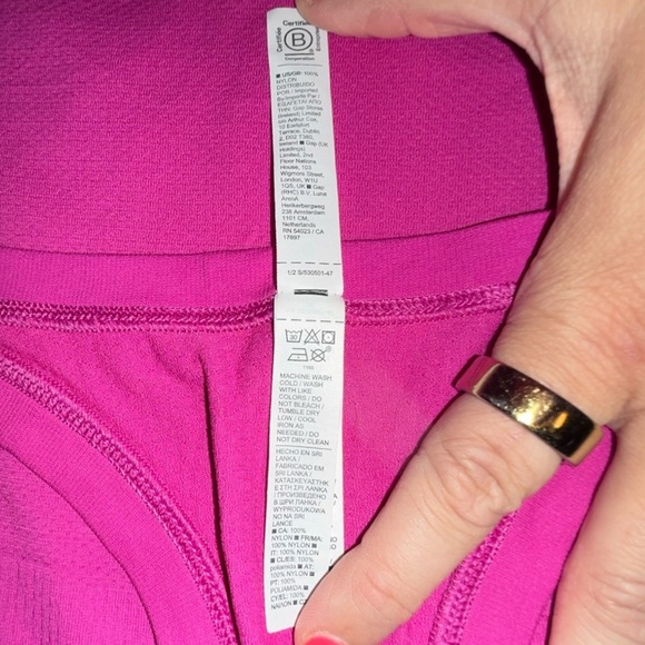 ATHLETA Momentum Seamless Racer Back Tank Plus 2X - Electric Fuchsia/Hot Pink - Picture 6 of 9